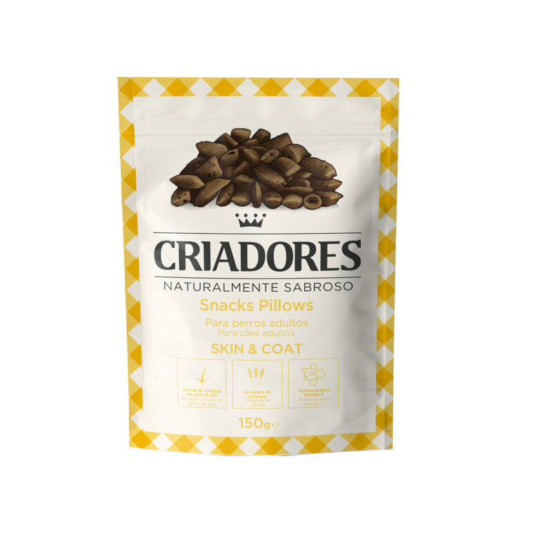 150 g Criadores Skin & Coat Snacks para cães ,  Imagem número 1 150 g Criadores Skin & Coat Snacks para cães , , large Imagem número 1